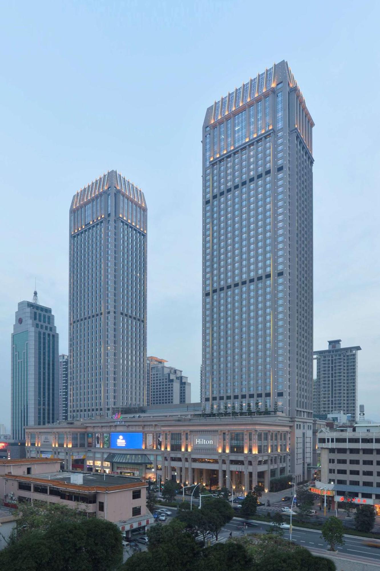Hilton Zhongshan Downtown Exterior photo